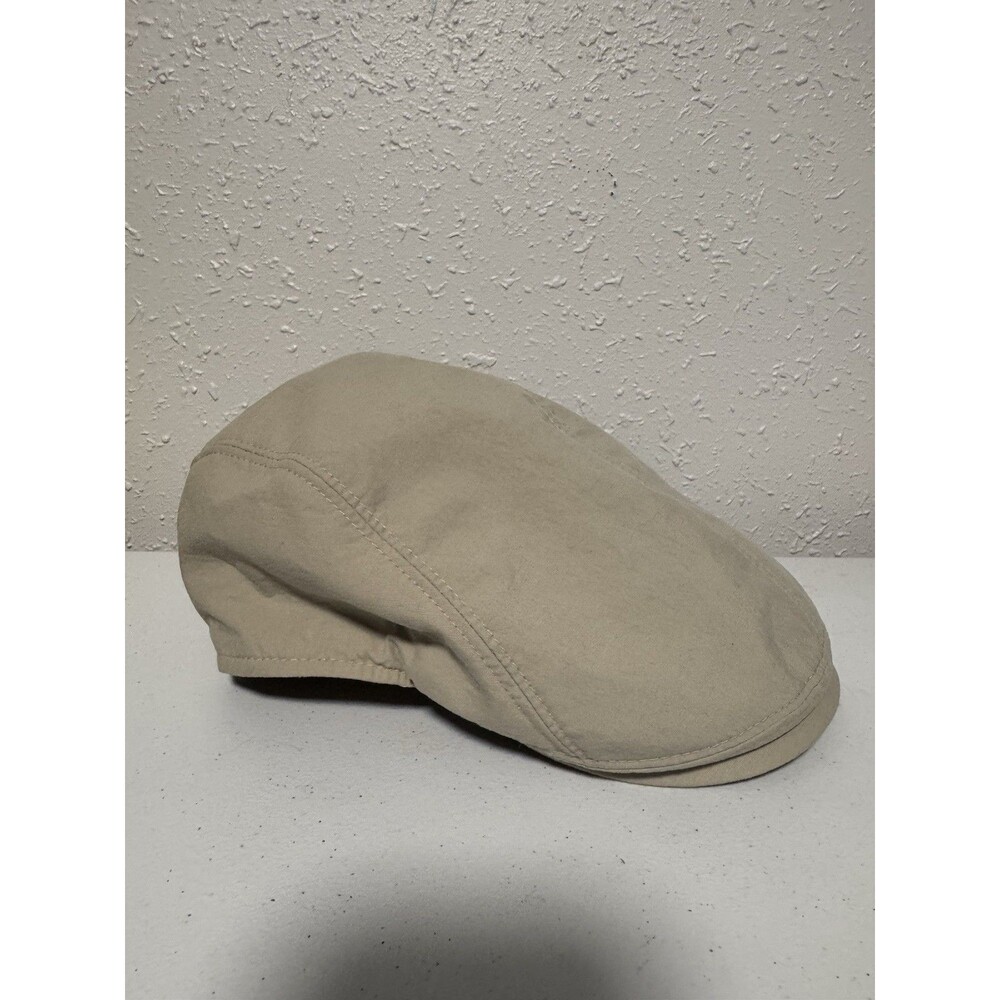 Gorman Tan Newsboy Hat Cap Goretex